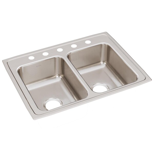 11.5 in x 16 in, 2, 5, Drop-in, Stainless Steel